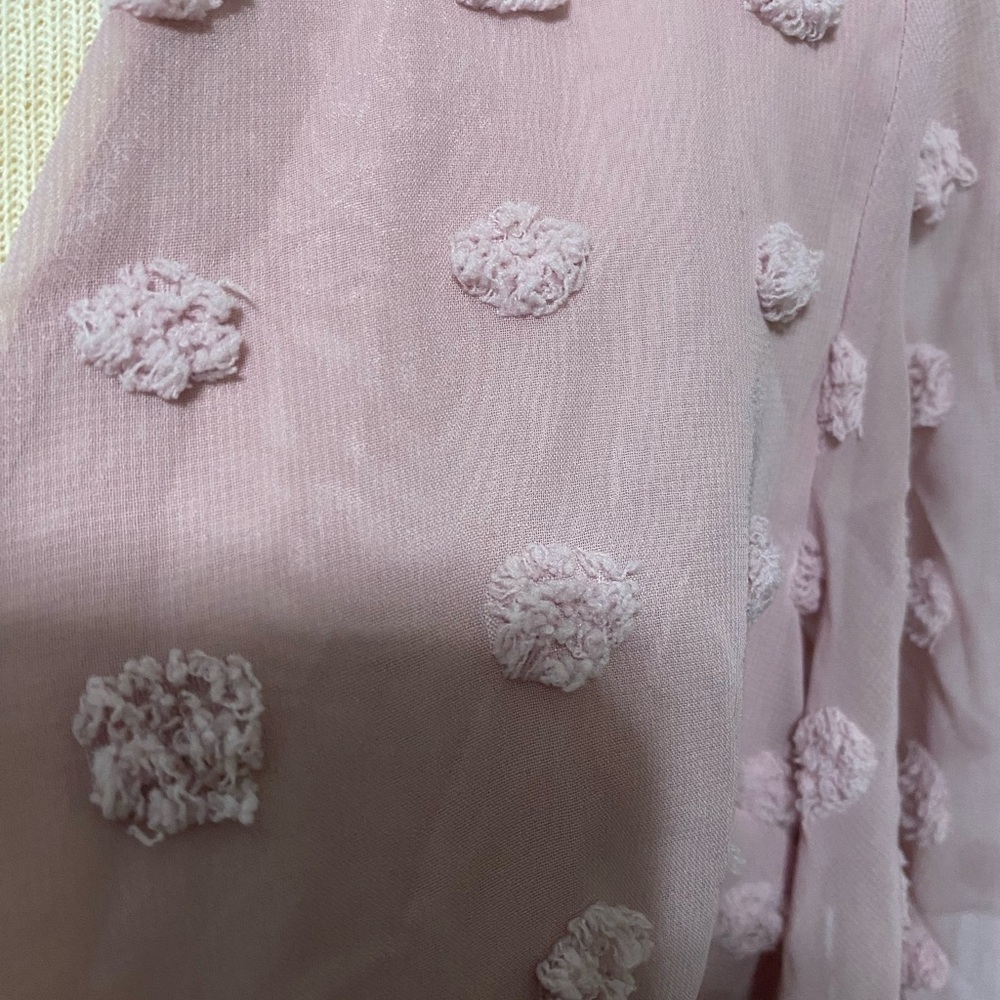 SHEIN Pink Textured Mini Dress - Picture 3 of 6